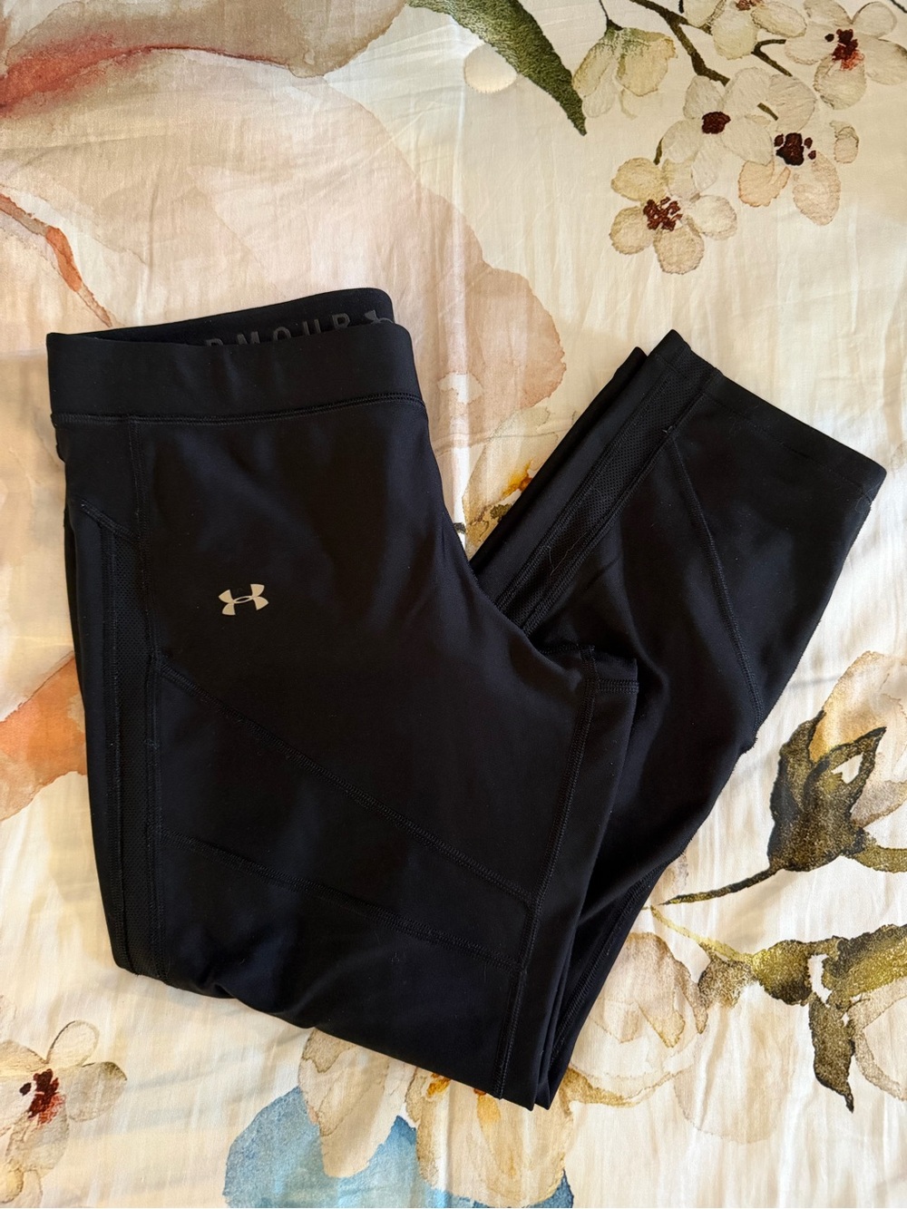 Under Armour Black Women's Compression Leggings with Logo